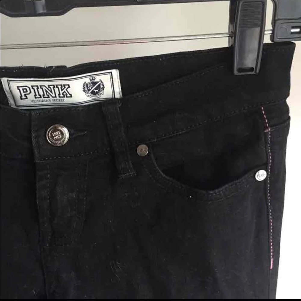 VS PINK black jeans denim pants skinny